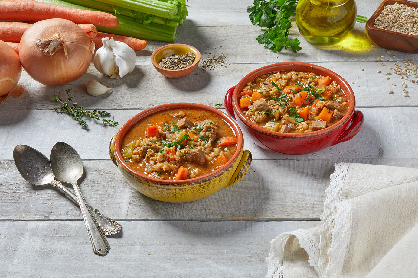 Cal & Gary’s Prime Rib Burger & Barley Soup Calgary Coop