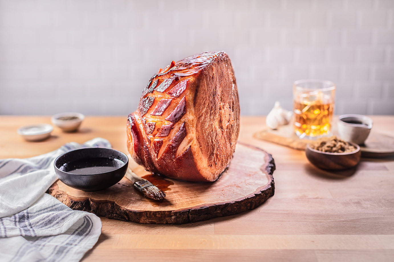 Maple Bourbon Ham Glaze Calgary Coop