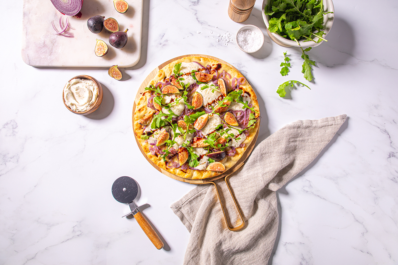 Vegan Fig & Boursin Pizza - Calgary Co-op