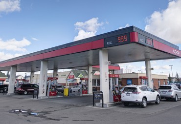 Image of Taradale gas station