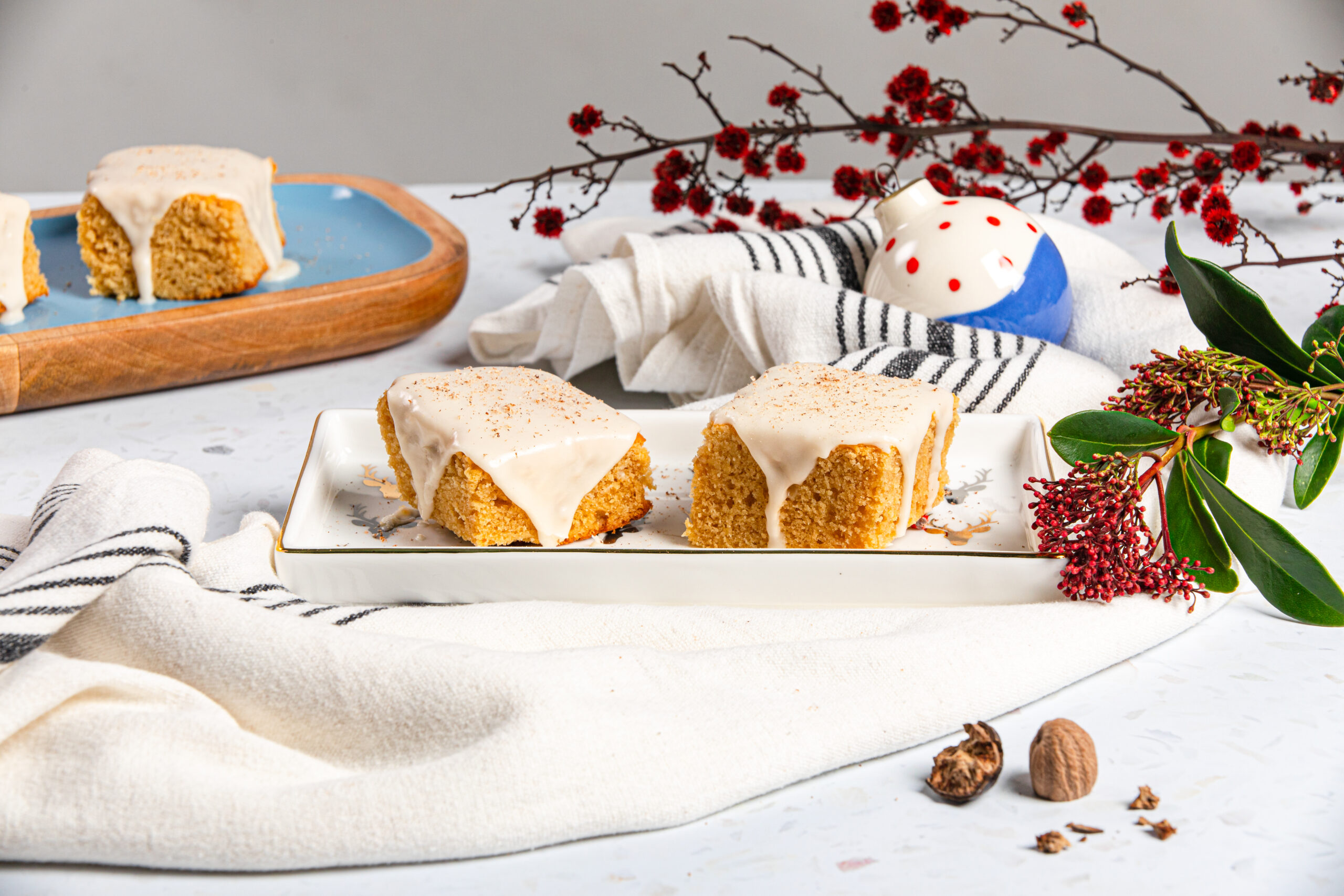 Glazed Eggnog Brownies - Calgary Co-op