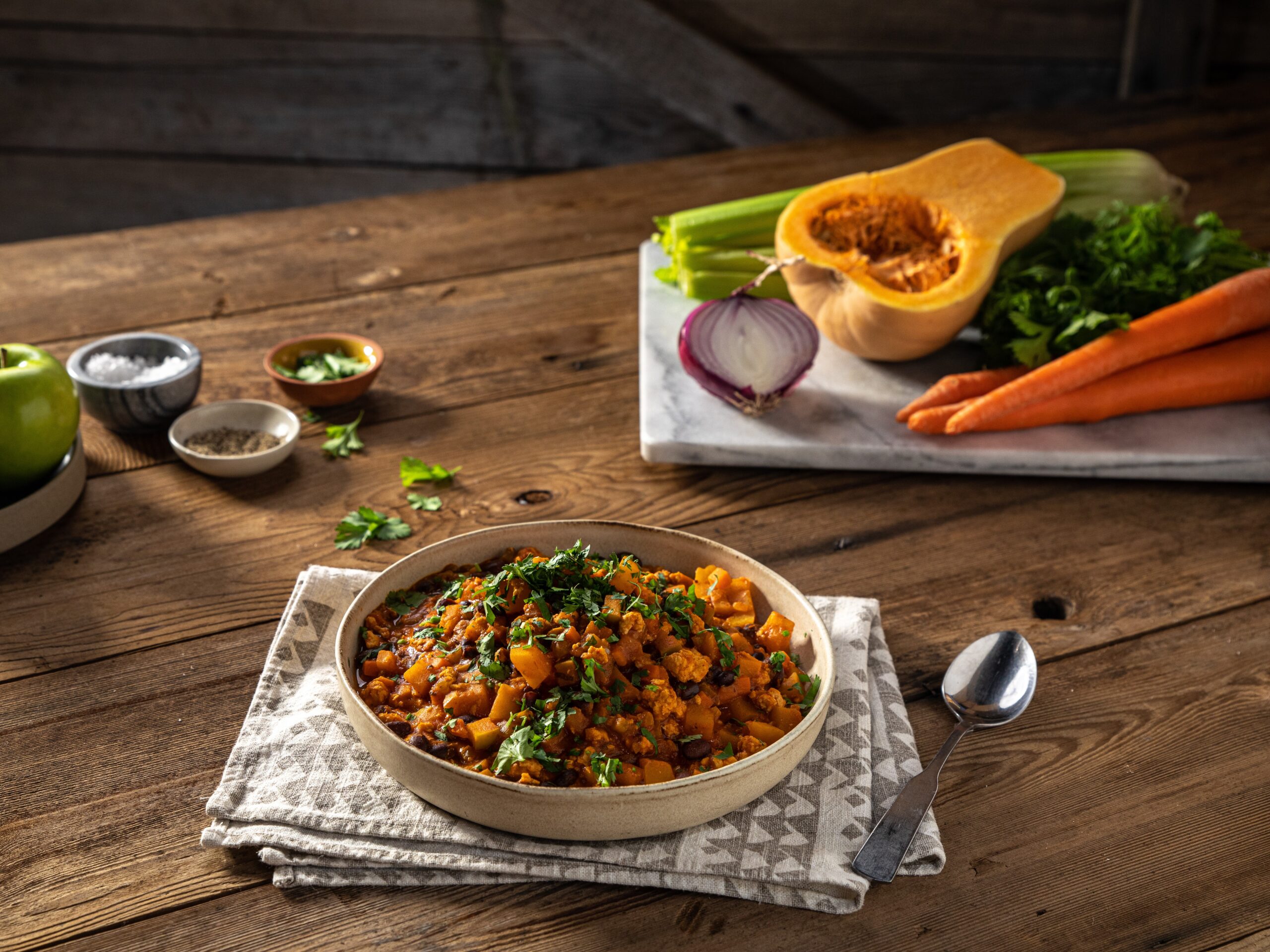 Chicken Chili with Butternut Squash and Apples - Calgary Co-op