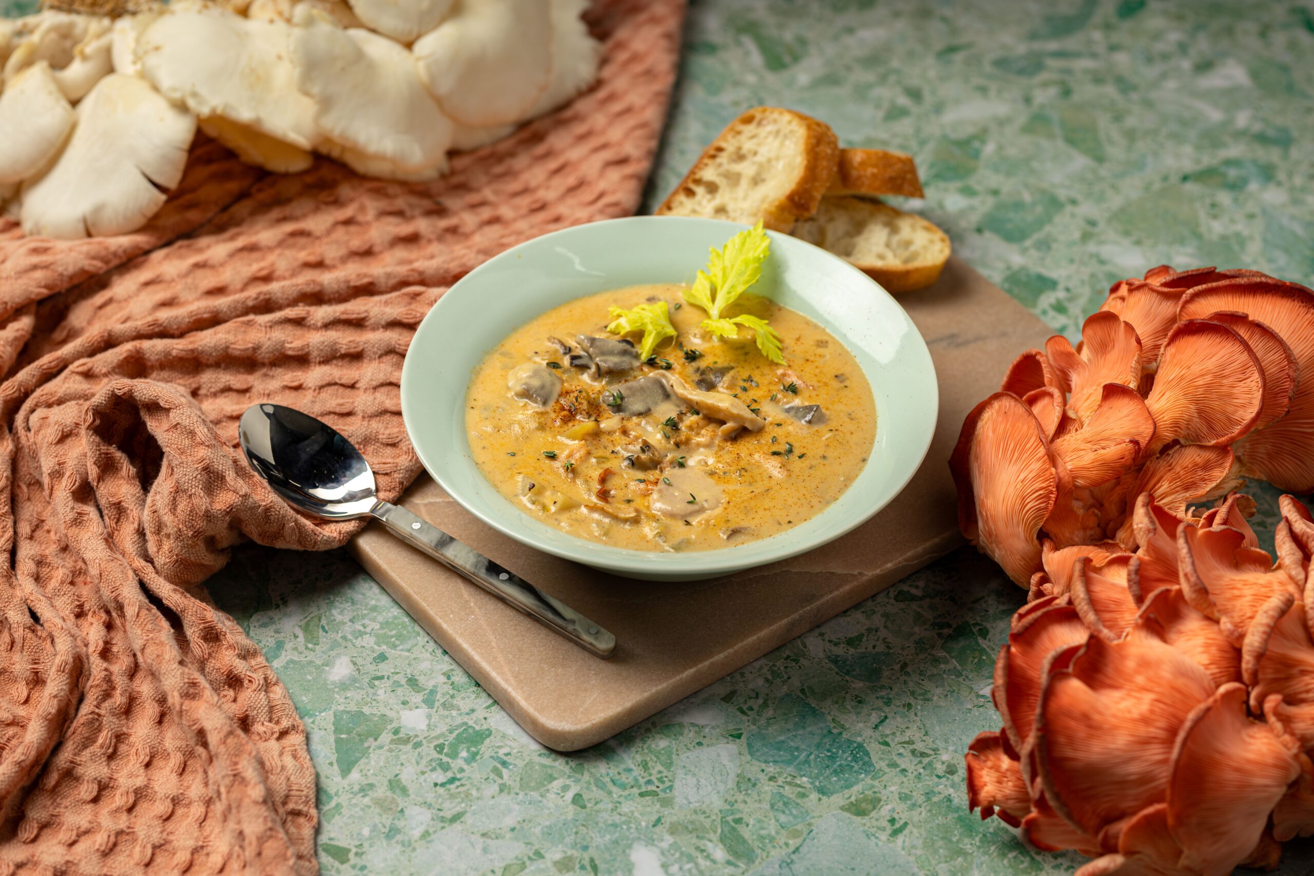 New England Style Oyster Mushroom Chowder - Calgary Co-op